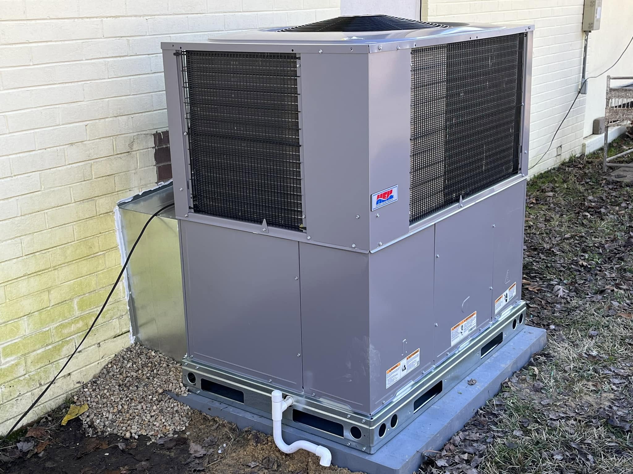 Package unit installation